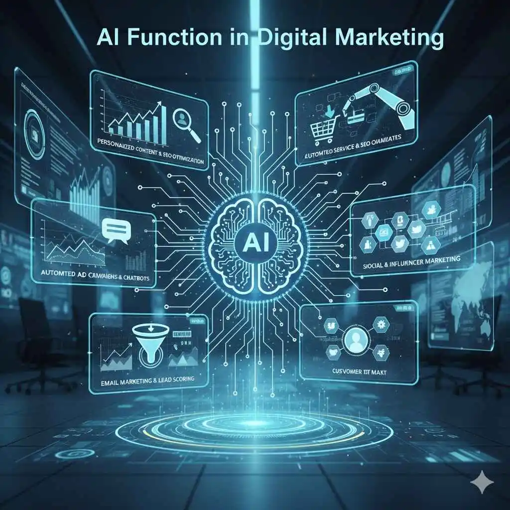 AI Function in Digital Marketing